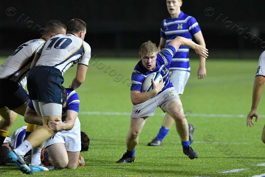 Wheaton Men\'s Rugby vs Mass Maritime.  Photo by Keith Nordstrom